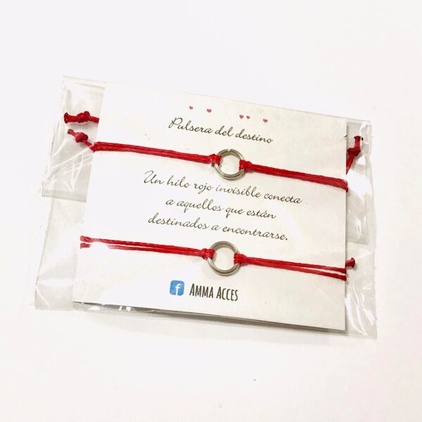 Pack x 2 unidades HIILO ROJO del Destino $400