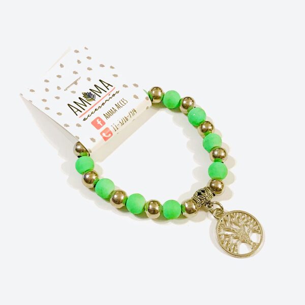Pulsera engomada con árbol de la vida $380