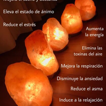 Lámparas de Sal del Himalaya - $1700