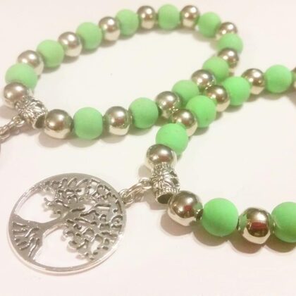 Pulseras ENGOMADAS con ÁRBOL DE LA VIDA - $380